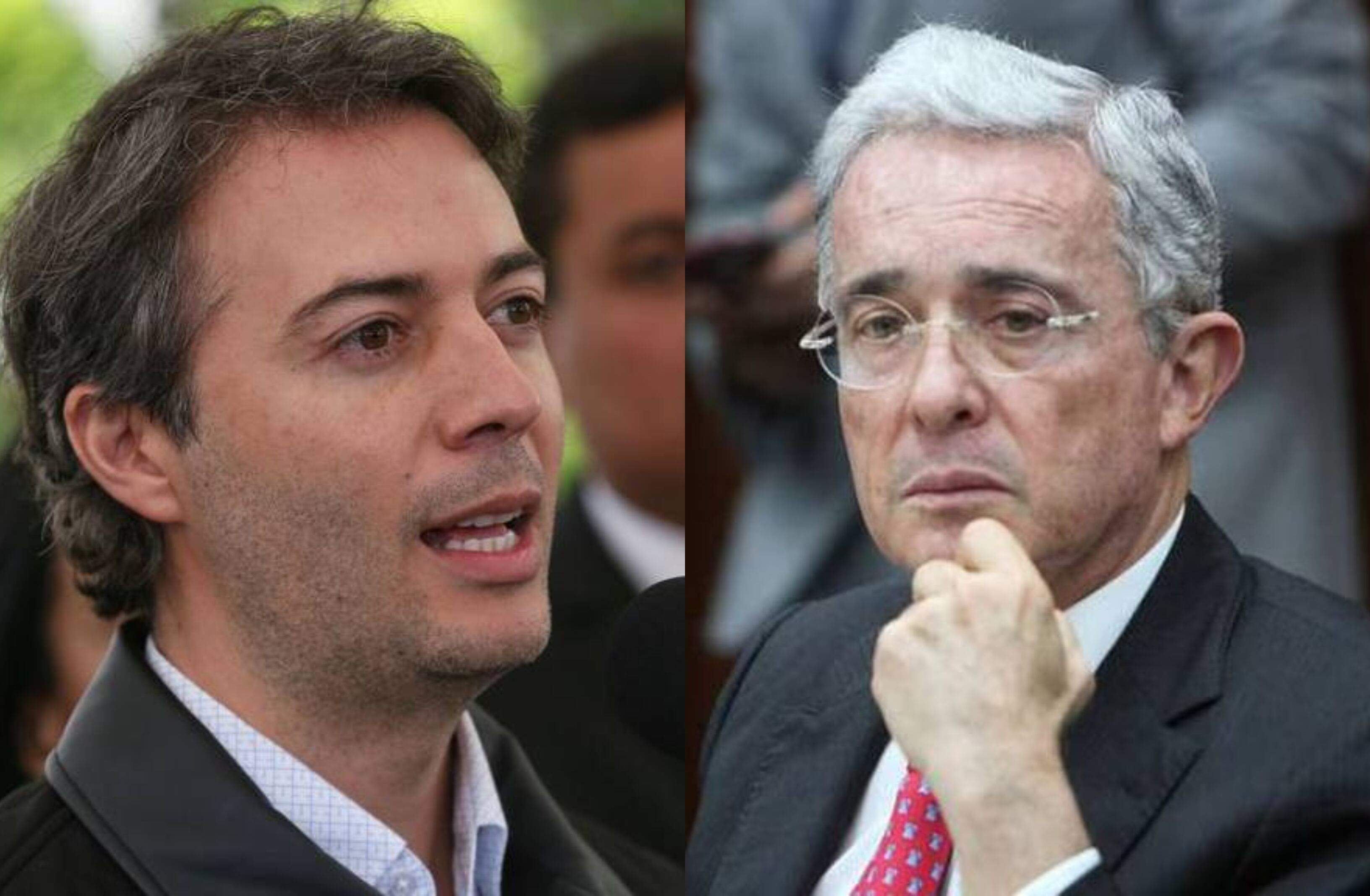 Daniel Quintero y Álvaro Uribe. Foto: Colprensa