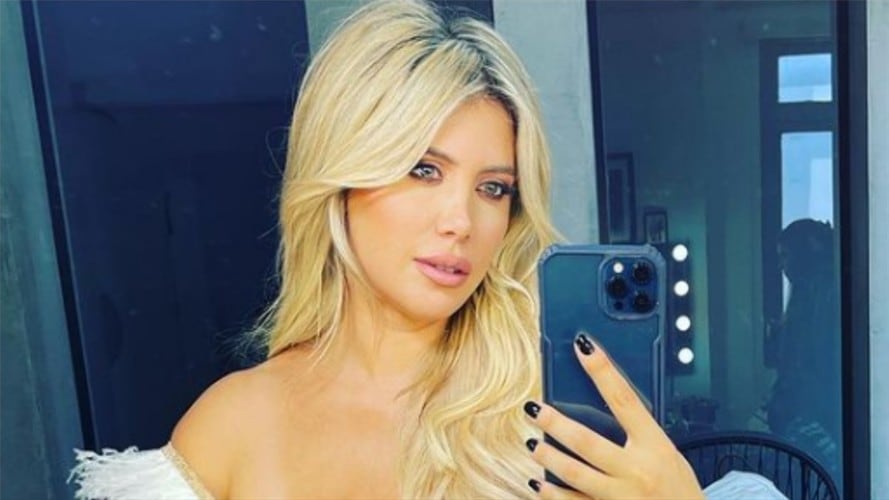 Wanda Nara y su picante foto en la ducha. Foto: Instagram: @wanda_icardi