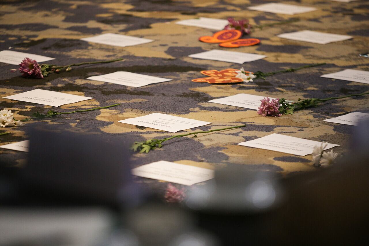 Memorial líderes sociales. (Colprensa - Cristian Bayona).