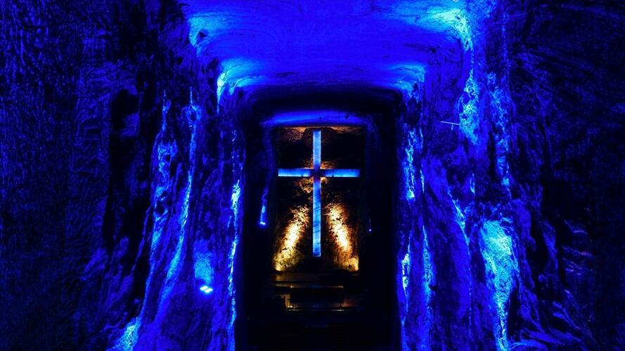 Tradiciones religiosas en la sabana de Bogotá. Foto: Catedral de Sal de Zipaquirá