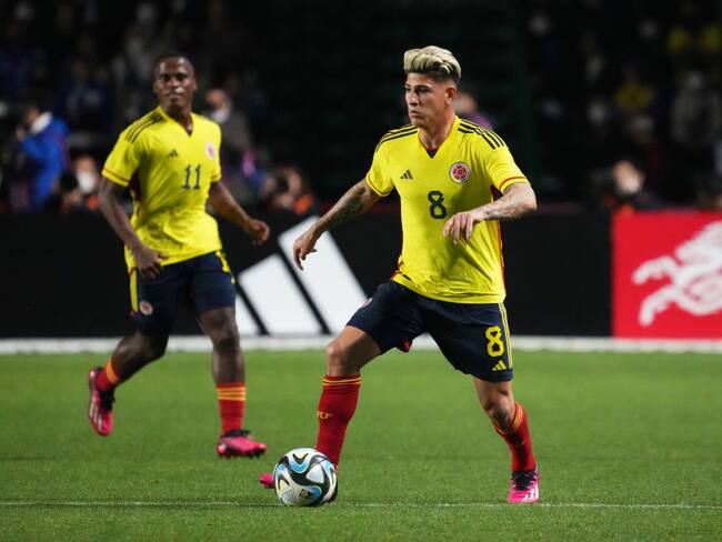 Jorge Carrascal no sería titular de Colombia en el partido contra Venezuela