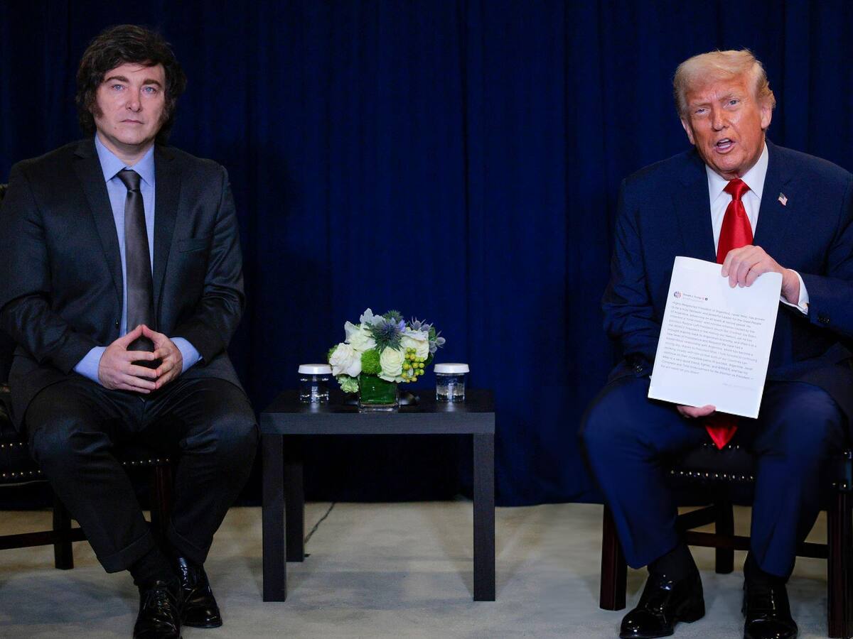 Argentina anunció una reunión Trump-Milei en la Casa Blanca