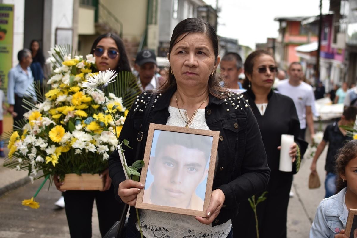 JEP entrega restos de dos hermanos asesinados y convertidos en falsos positivos, Foto: Unidad de Búsqueda de Desaparecidos
