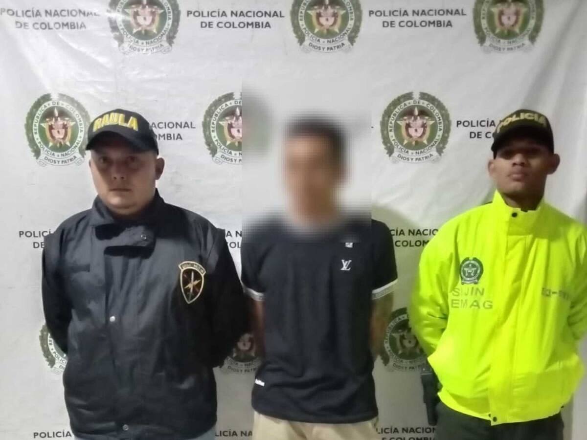 Capturado alias ‘Cascón’, presunto cabecilla del ‘Clan del Golfo’ en el Magdalena