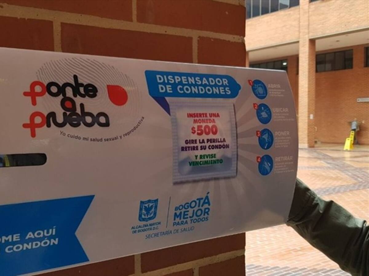 Bogotanos podrán adquirir condones por 500 pesos
