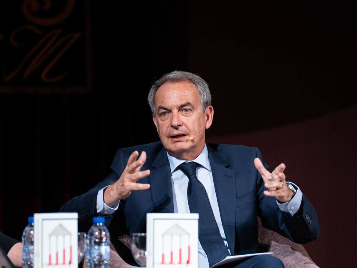 Tenemos una comunidad política internacional debilitada: Rodríguez Zapatero