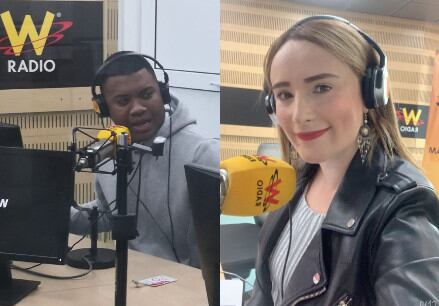 Miguel Polo Polo dice que Paola Herrera podría autopercibirse como Afro / Fotos: W Radio - Twitter @PaoHerreraC