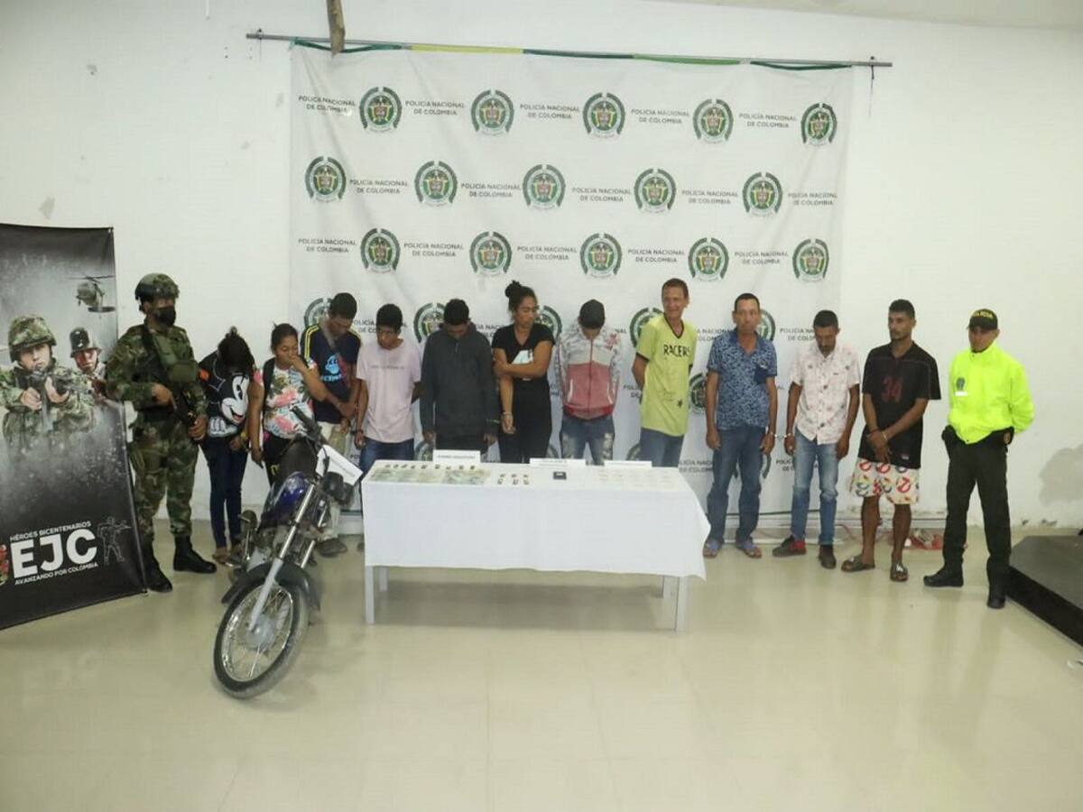 Capturan a 10 presuntos integrantes del grupo delincuencial Némesis