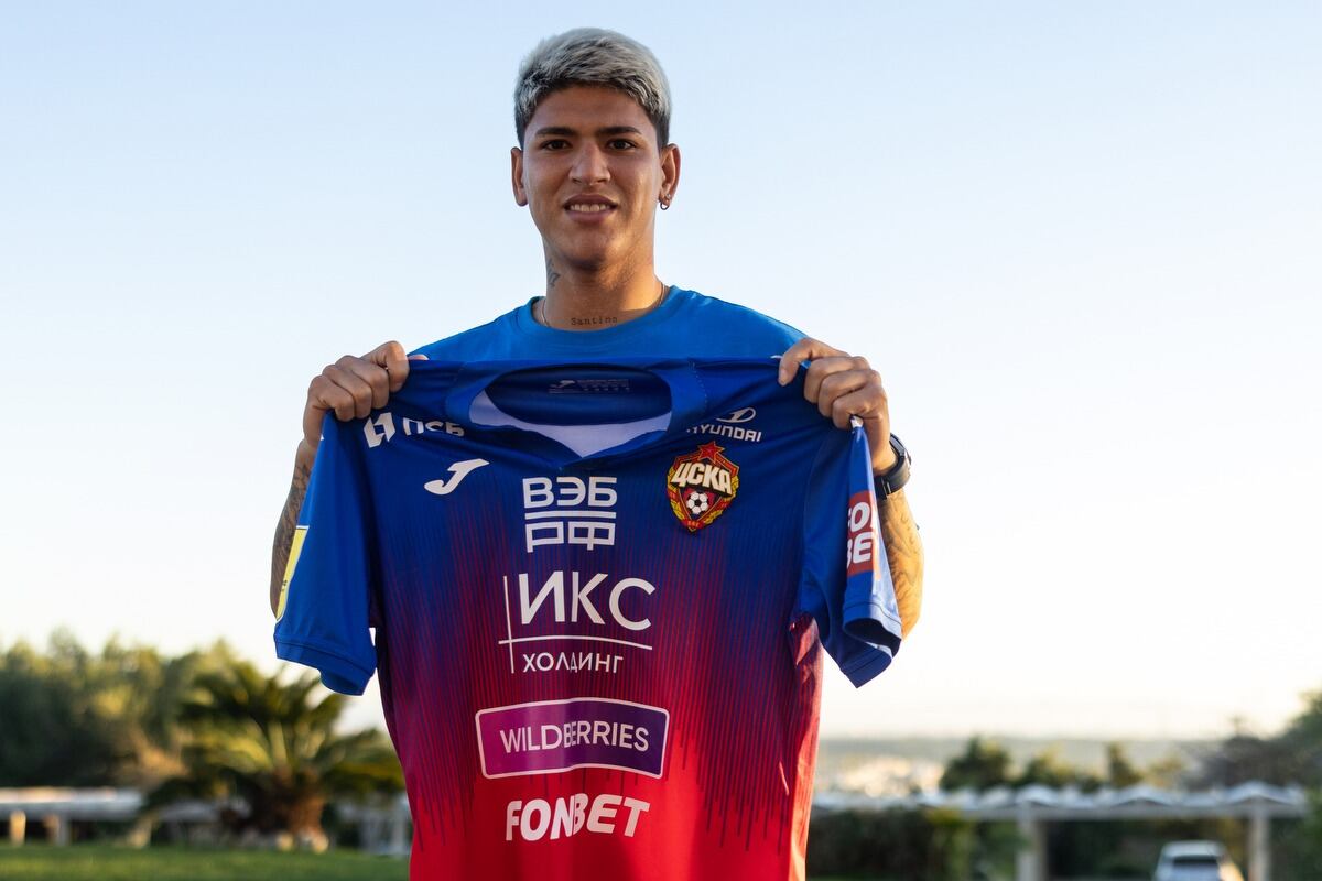 Jorge Carrascal. Foto: Twitter: @PFCCSKA_en