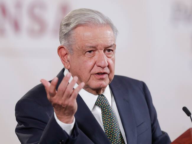 El presidente de México, Andrés Manuel López Obrador. Foto: EFE.