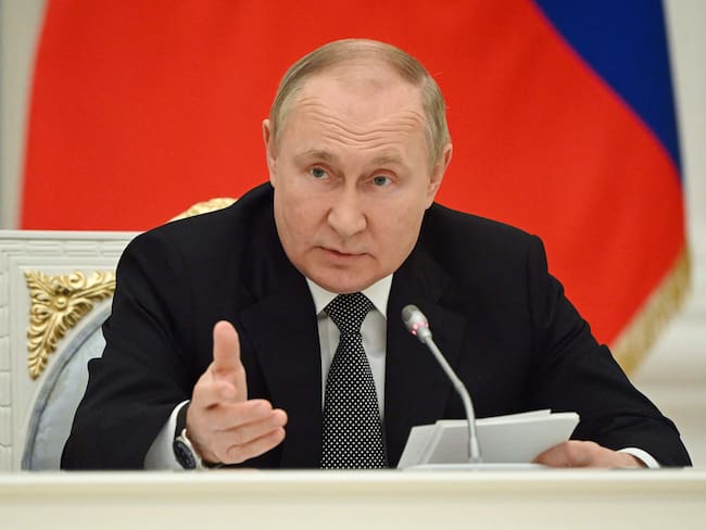 Vladimir Putin, el presidente de Rusia. (Photo by Sergei GUNEYEV / SPUTNIK / AFP) (Photo by SERGEI GUNEYEV/SPUTNIK/AFP via Getty Images)