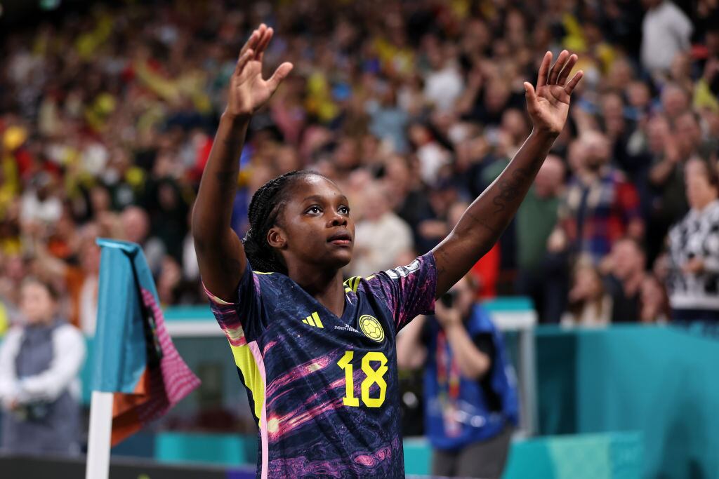 Linda Caicedo. (Photo by Cameron Spencer/Getty Images)