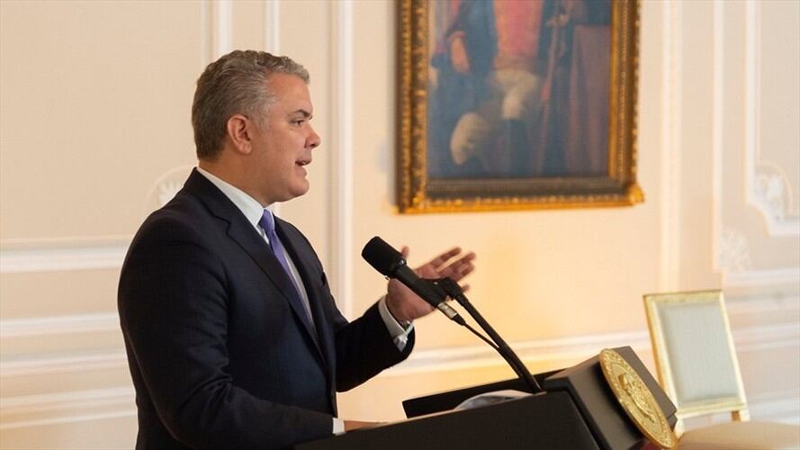 El presidente Iván Duque aseguró que “ningún país saldrá de esta situación con la parálisis, el odio y las agresiones”. Foto: Colprensa