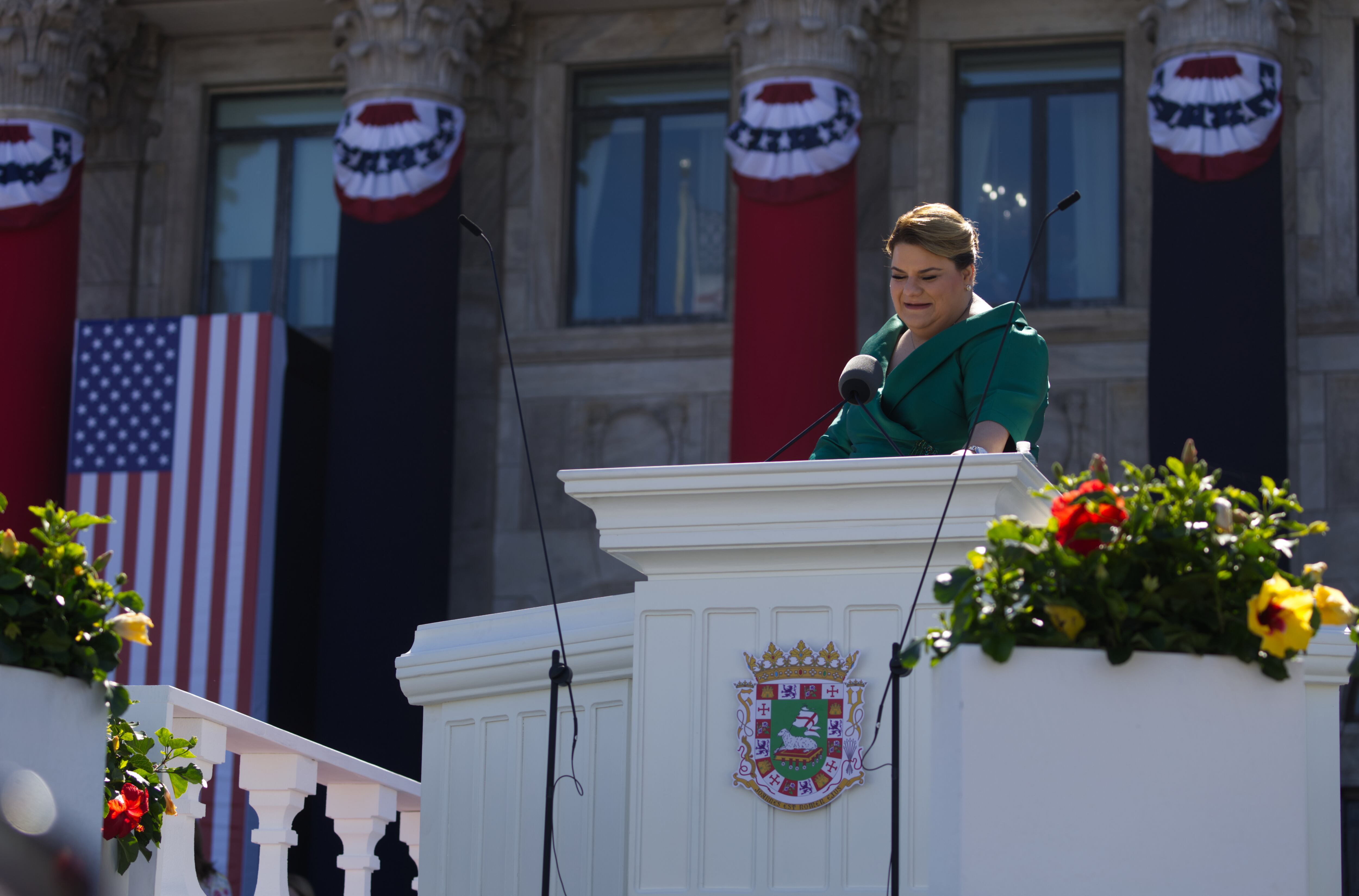 La gobernadora de Puerto Rico Jenniffer González FOTO: EFE/ Thais Llorca