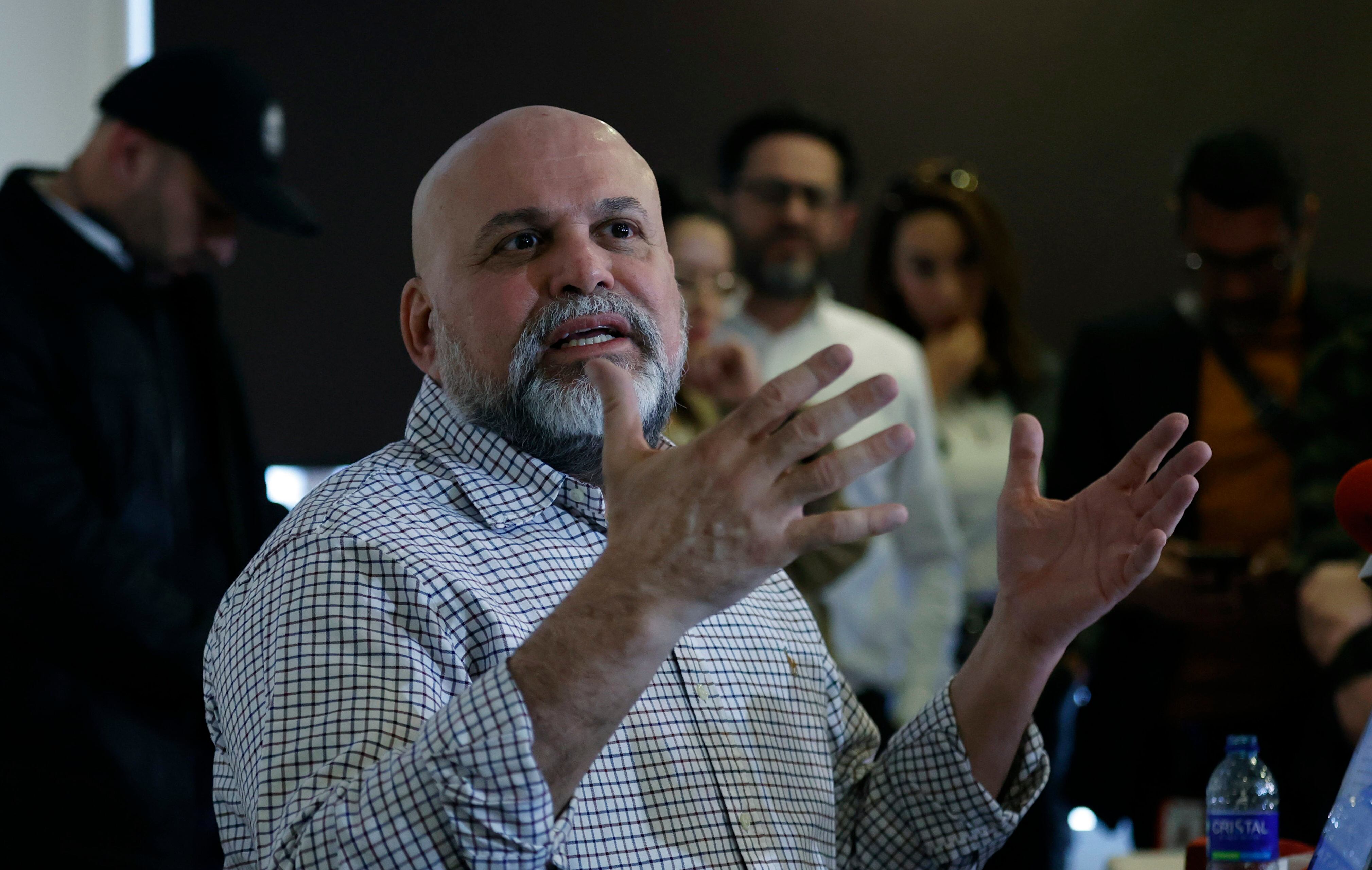 El exjefe de las paramilitares Autodefensas Unidas de Colombia (AUC) Salvatore Mancuso. / EFE/ Mauricio Dueñas Castañeda. 