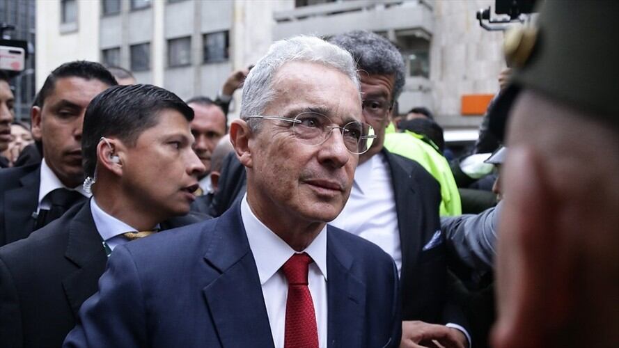 El expresidente y jefe natural del Centro Democrático, Álvaro Uribe le hizo una serie de propuestas al gobierno del presidente Iván Duque. Foto: Colprensa / DIEGO PINEDA