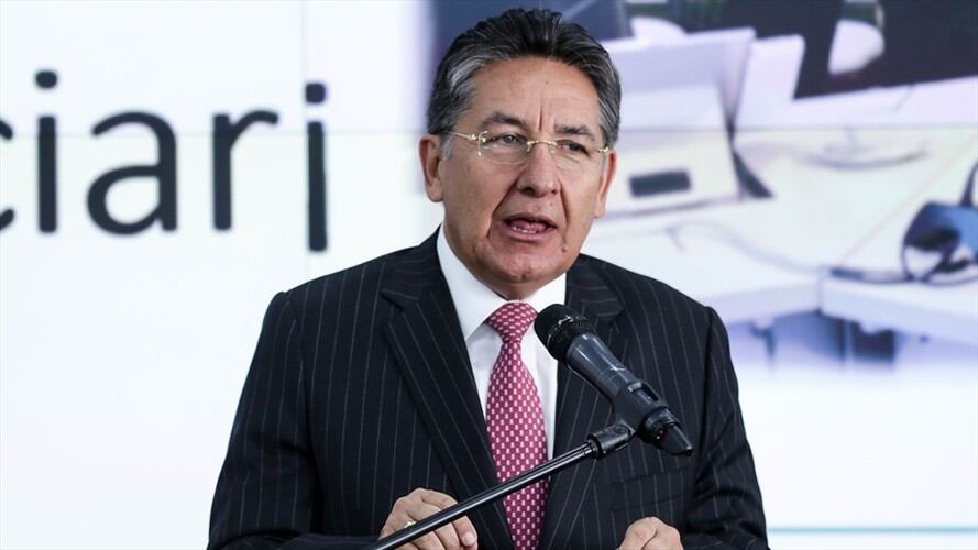 El fiscal Néstor Humberto Martínez reveló los avances en las investigaciones que se adelantan por corrupción en el sector salud. Foto: Colprensa