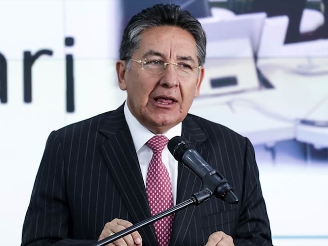 El fiscal Néstor Humberto Martínez reveló los avances en las investigaciones que se adelantan por corrupción en el sector salud. Foto: Colprensa