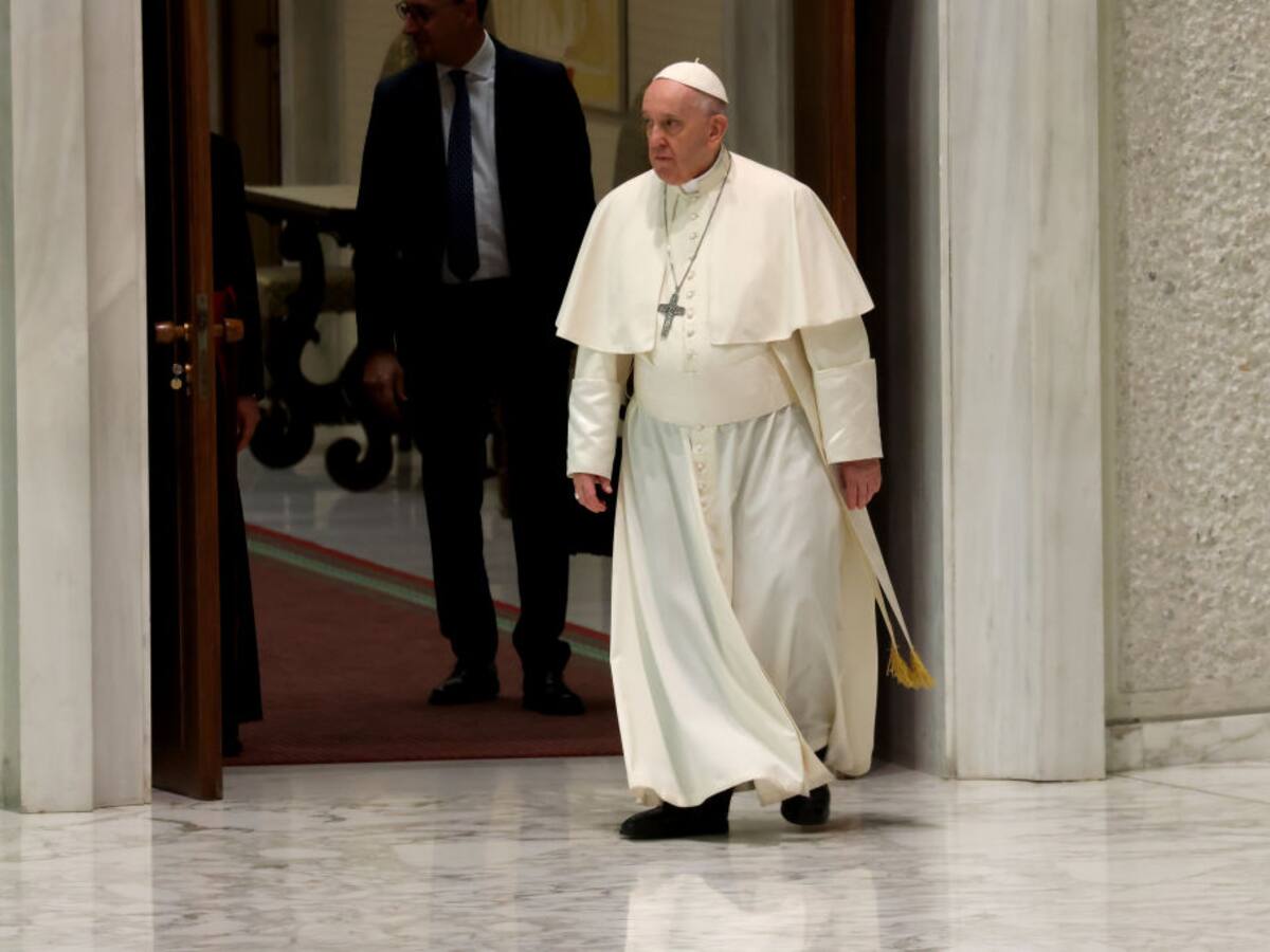 Papa Francisco condenó la “guerra odiosa” en Ucrania durante ceremonia en el Vaticano