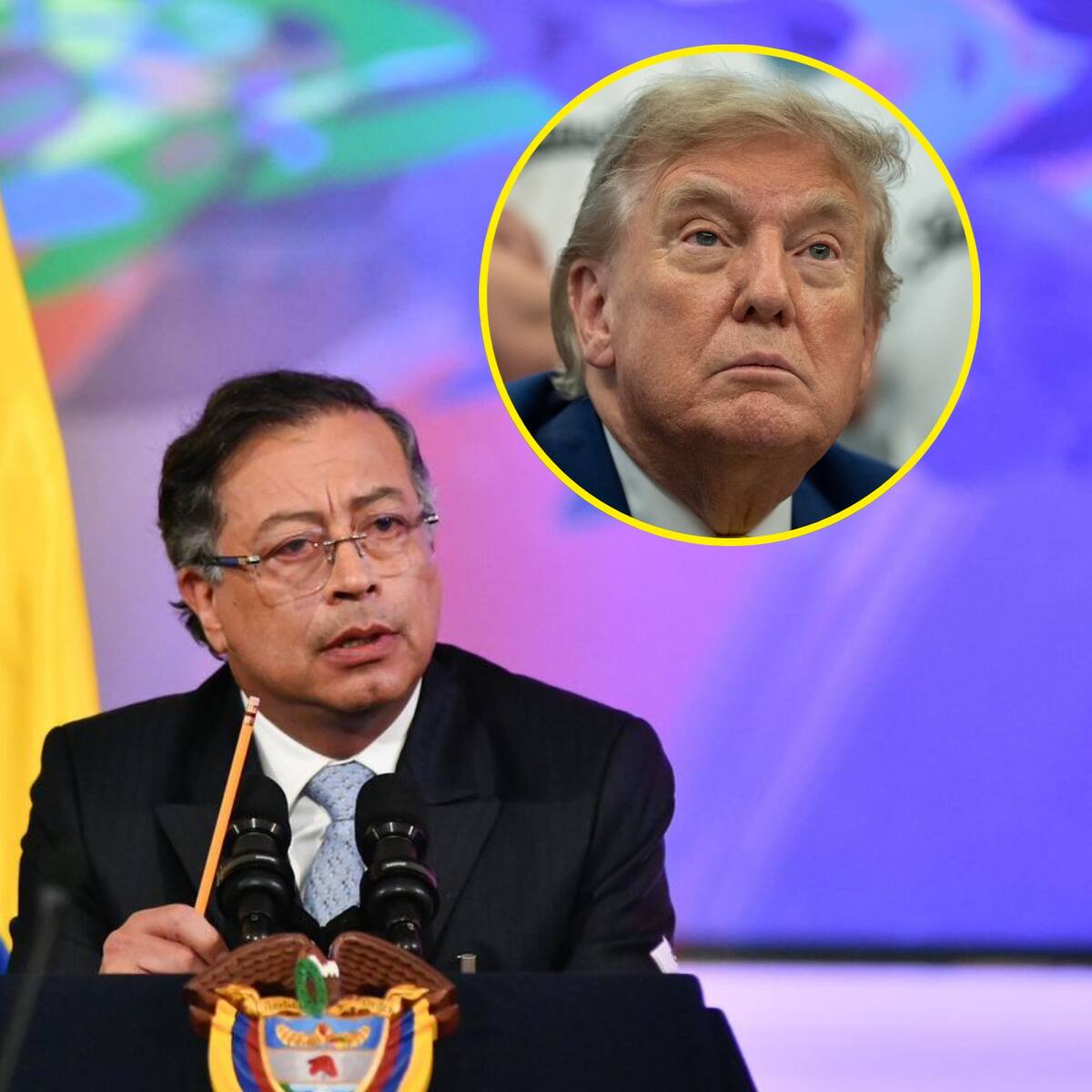 Petro asegura que insultos de Trump hacia él y Colombia buscan afectar elecciones de 2026