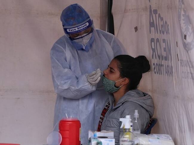 Casos de COVID-19 en Colombia. Foto: Colprensa