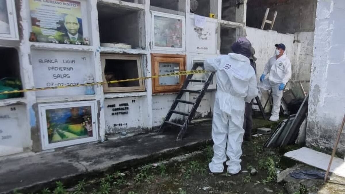 JEP recuperó 13 cuerpos de posibles desaparecidos en cementerio de Carepa, Antioquia