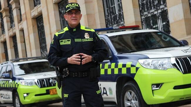 Cambio de uniformes e imagen de la Policía Nacional. Foto: Colprensa