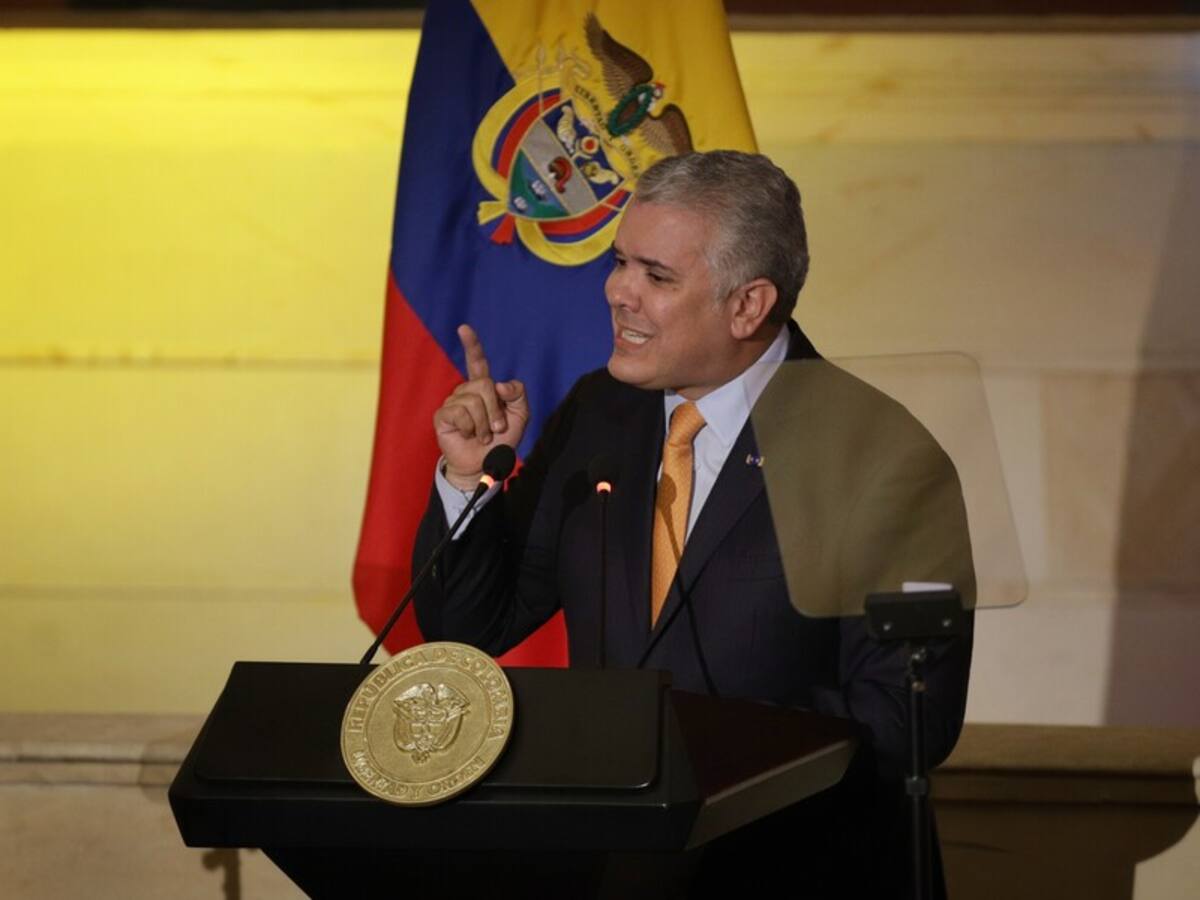 Opinómetro: a un 48% no les gustó el discurso de Duque en instalación del Congreso