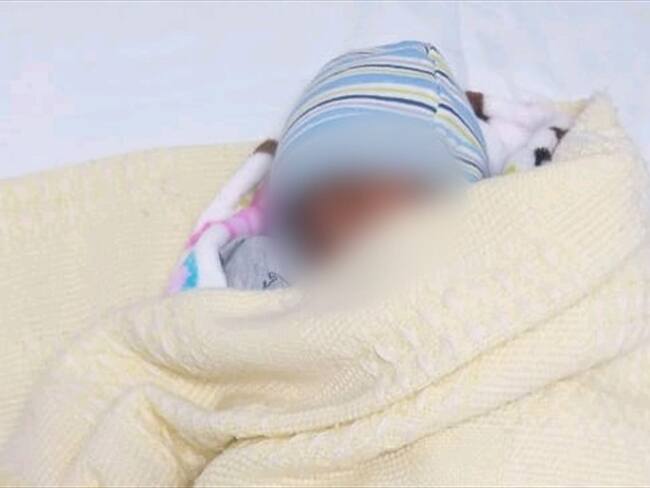 La bebé fue dejada a disposición de Bienestar Familiar. Foto:Policía Metropolitana de Cali.