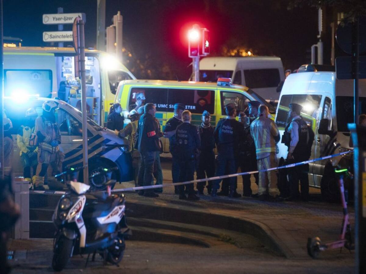 Dos personas murieron tras tiroteo en el centro de Bruselas, Bélgica