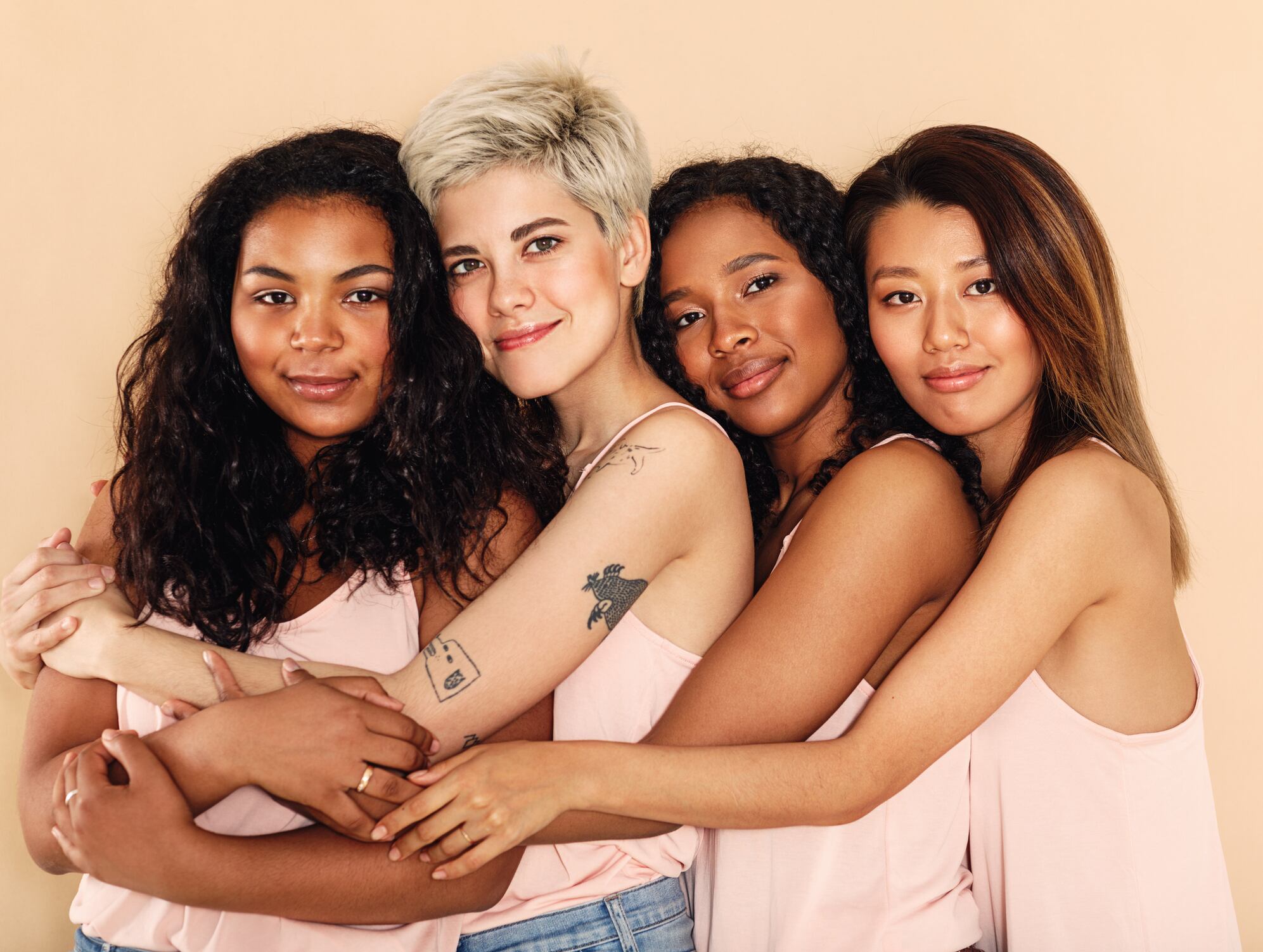 Imagen de referencia. Grupo de mujeres. Foto: Getty Images