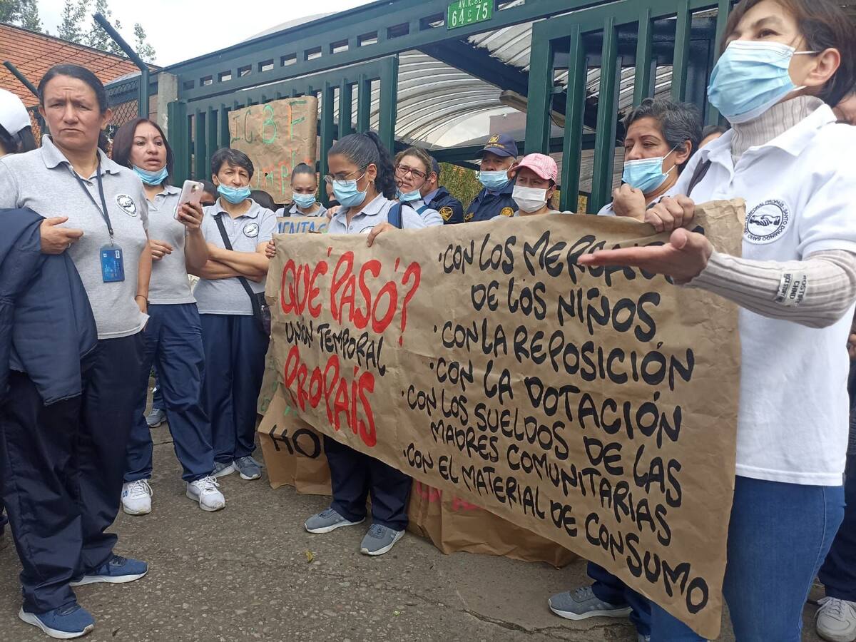 Denuncian que más de 1.500 niños en Bogotá y Cundinamarca están sin alimentación