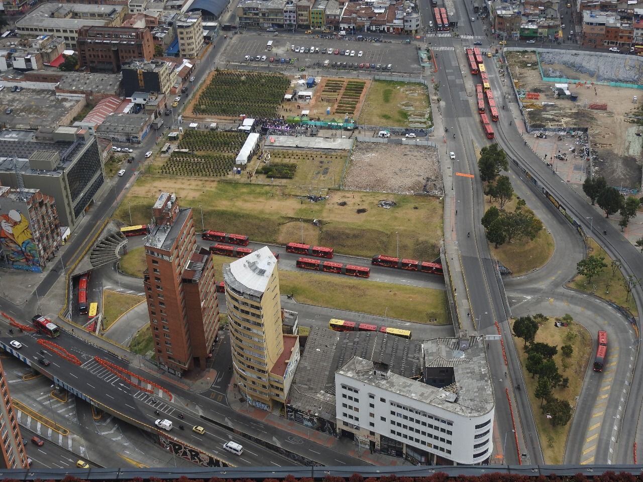 Calle 26 de Bogotá. Foto: Suministrada