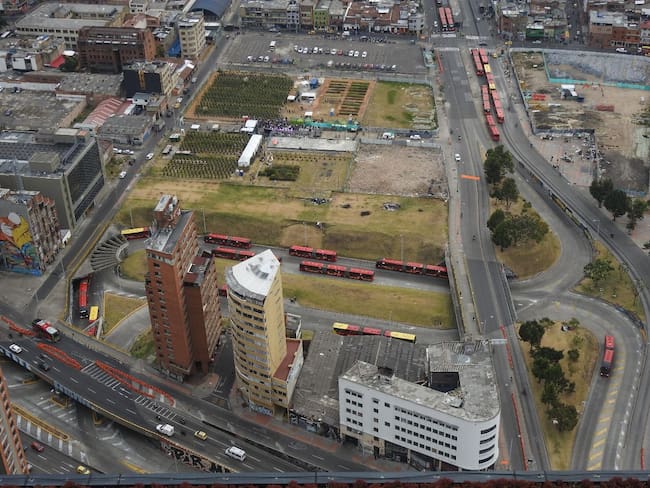 Calle 26 de Bogotá. Foto: Suministrada