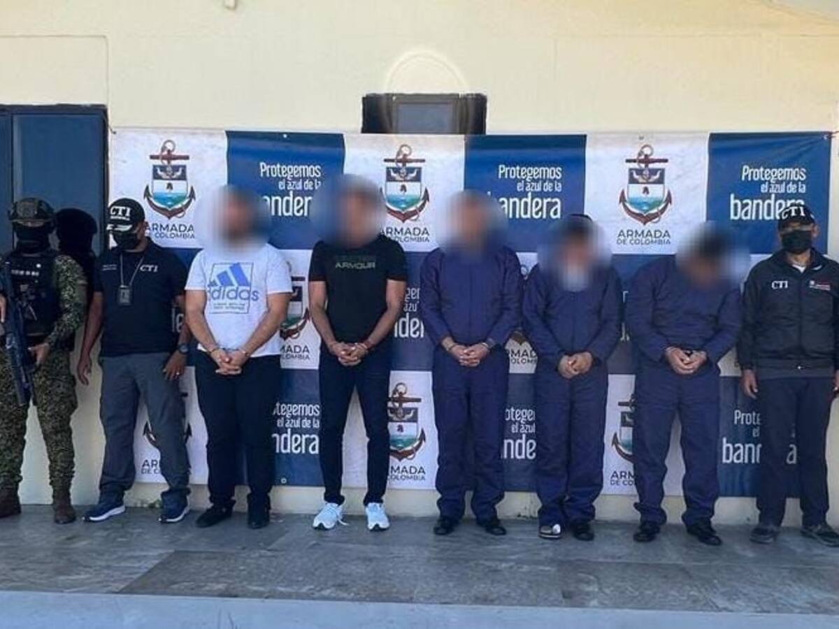 Capturan a 5 militares de la Armada Nacional: filtraban información a narcotraficantes