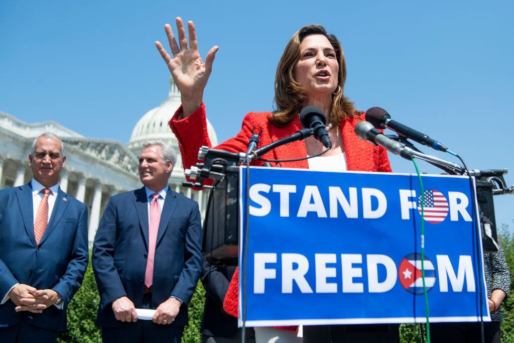 Congresista republicana María Elvira Salazar. (Foto: Tom Williams/CQ-Roll Call, Inc via Getty Images)