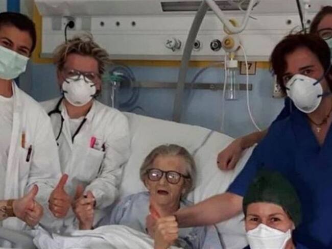 Los médicos y todo el personal son muy buenas personas, me han cuidado muy bien y en breve me van a enviar a casa: comentó Corsini en un diairo local. Foto: Facebook Papa Francisco