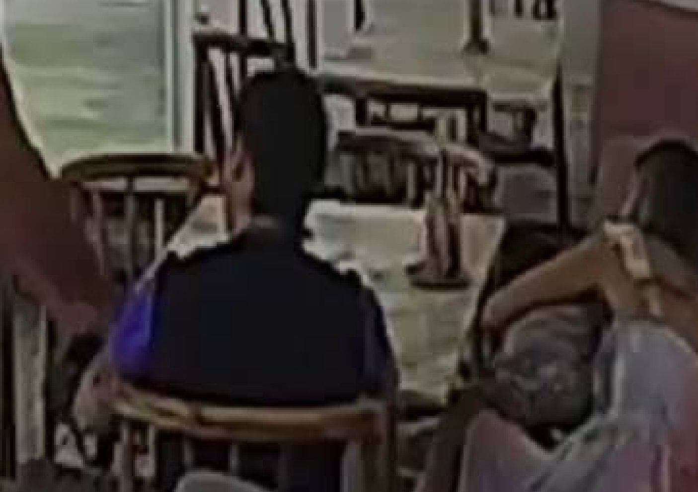 Robo restaurante/ cortesía 