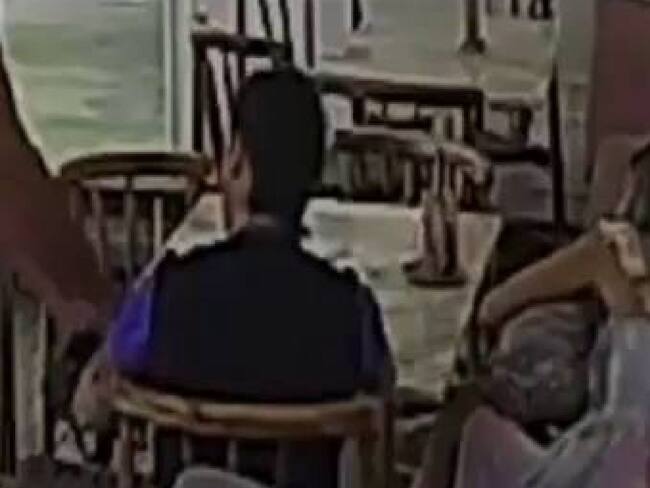 Robo restaurante/ cortesía