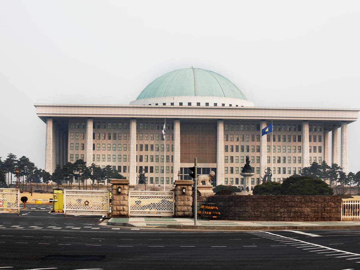 Se declaró el cierre de la Asamblea General en Corea del Sur por ley marcial