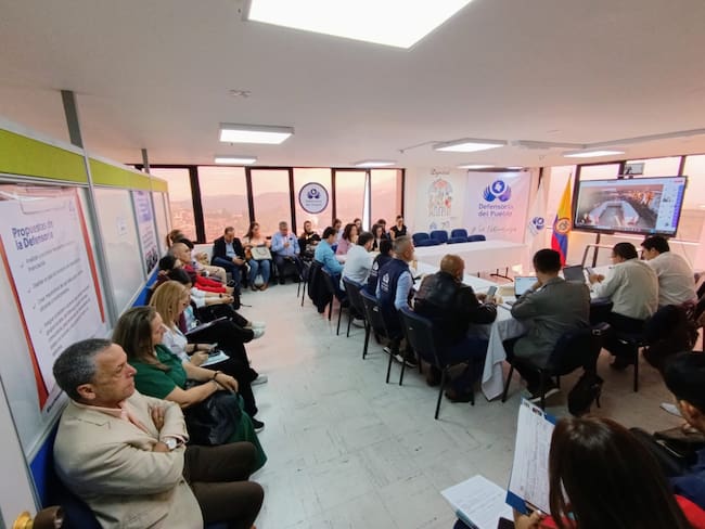 El puesto de mando unificado se desarrolló en la Defensoría del Pueblo en Manizales.