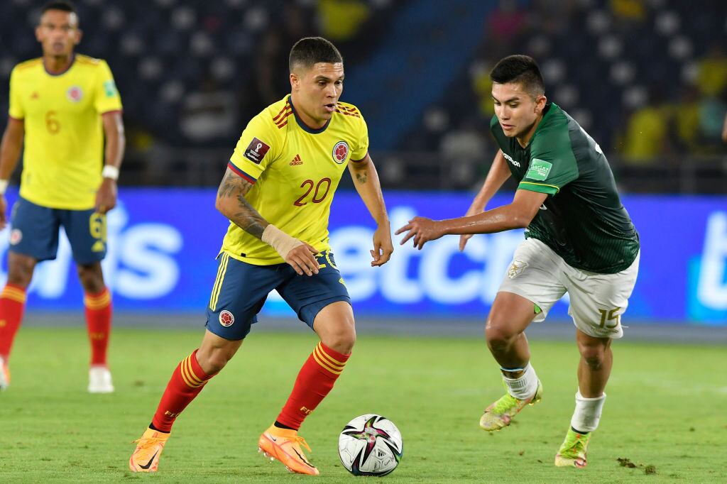 Juan Fernando Quintero. (Photo by Gabriel Aponte/Getty Images)