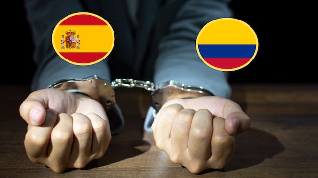 España, Colombia, Arresto. Fotos: Getty Images.