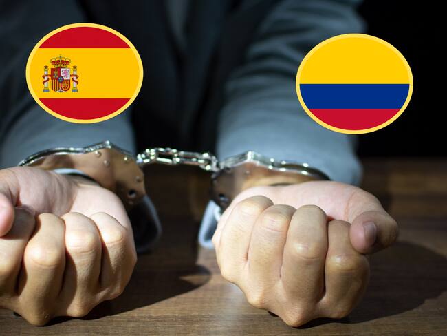 España, Colombia, Arresto. Fotos: Getty Images.