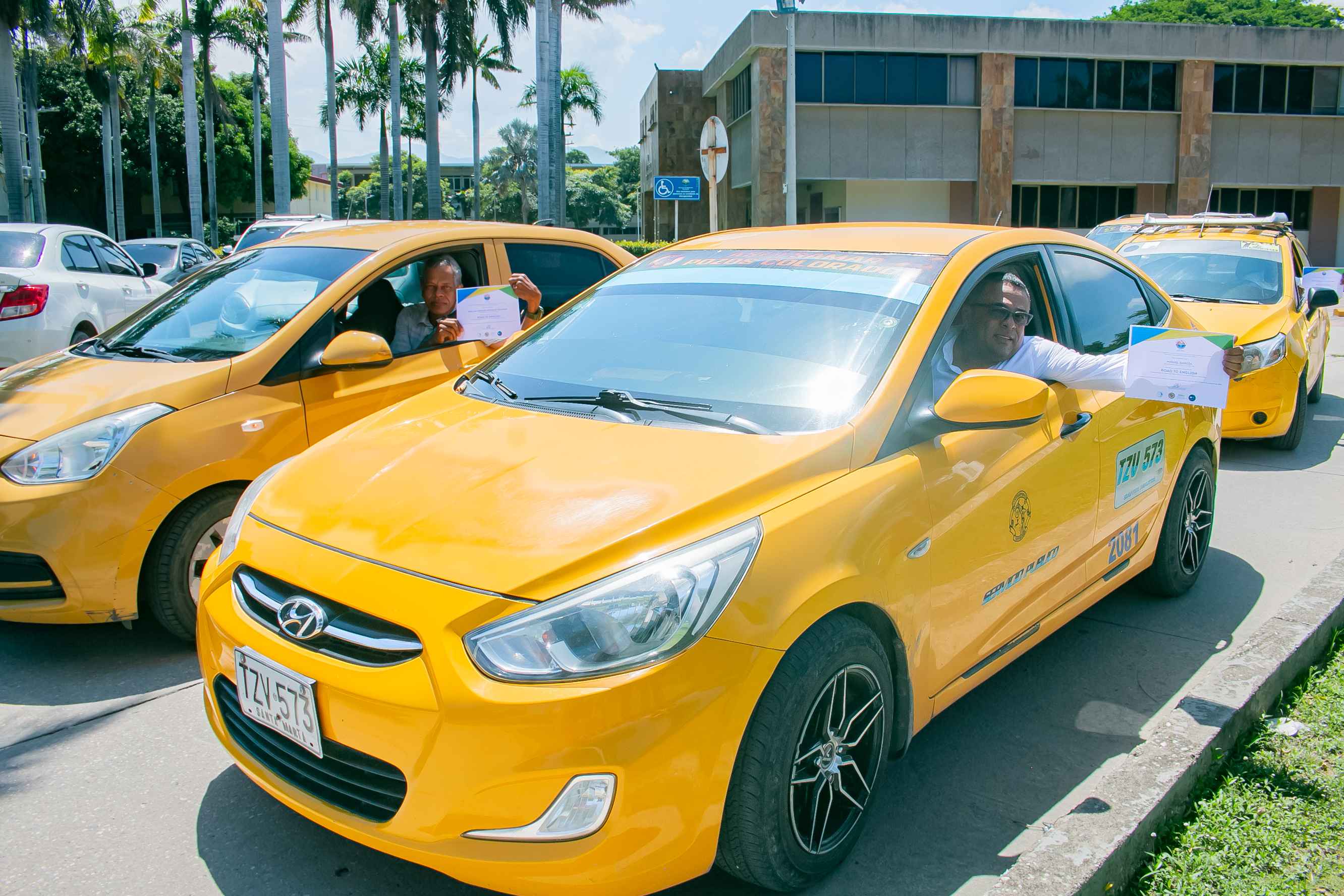 Taxistas certificados/ Universidad del Magdalena