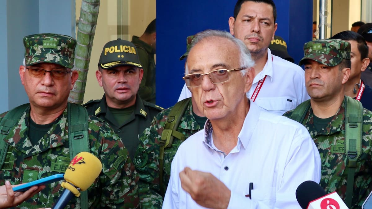 Anuncian moción de censura contra el ministro de Defensa por crisis en el Catatumbo