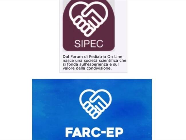 Nuevo logo de las Farc no sería plagio como se planteó en redes sociales. Foto: La W.