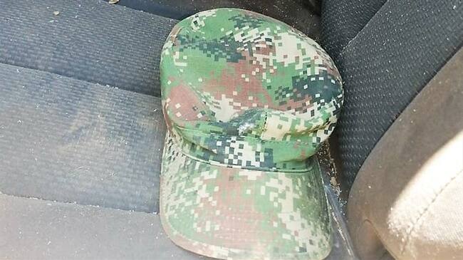 La situación se registró luego de los fuertes combates entre las disidencias de las Farc, estructuras Nueva Marquetalia y Jaime Martínez. Foto: Cortesía