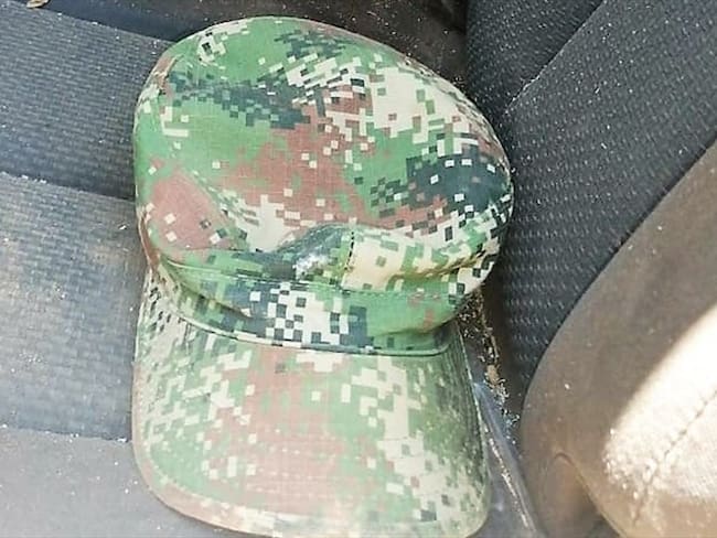 La situación se registró luego de los fuertes combates entre las disidencias de las Farc, estructuras Nueva Marquetalia y Jaime Martínez. Foto: Cortesía