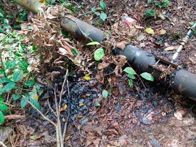 Atentado oleoducto Buena Esperanza. Foto: Cortesía.